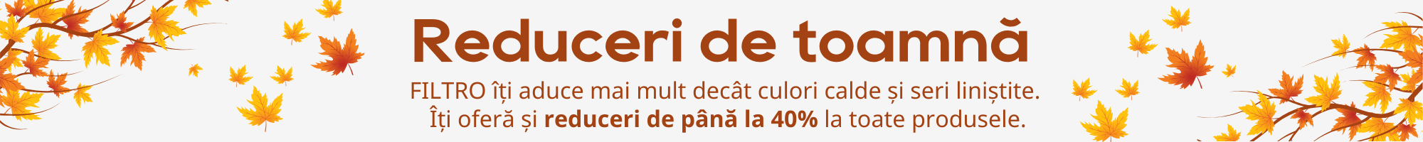 Reduceri de Toamnă