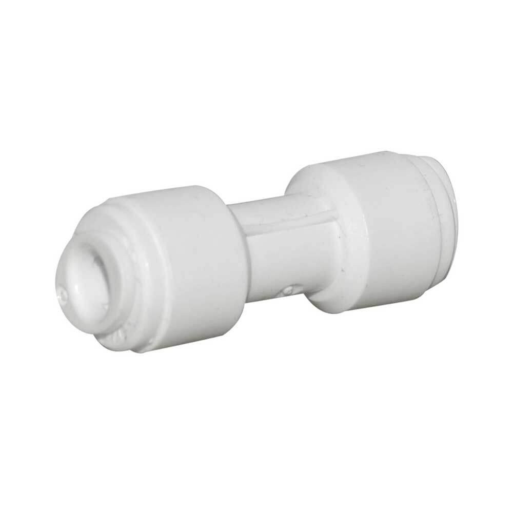 Conector inadire, 5/16″ furtun (8 mm) x 5/16″ furtun (8 mm), cuplare cu mufa rapida pentru tub 8 mm