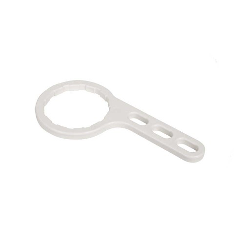 Cheie de strangere pentru carcase de osmoza inversa, diametrul interior de 7.6 cm, 12 zone de prindere, culoare alba