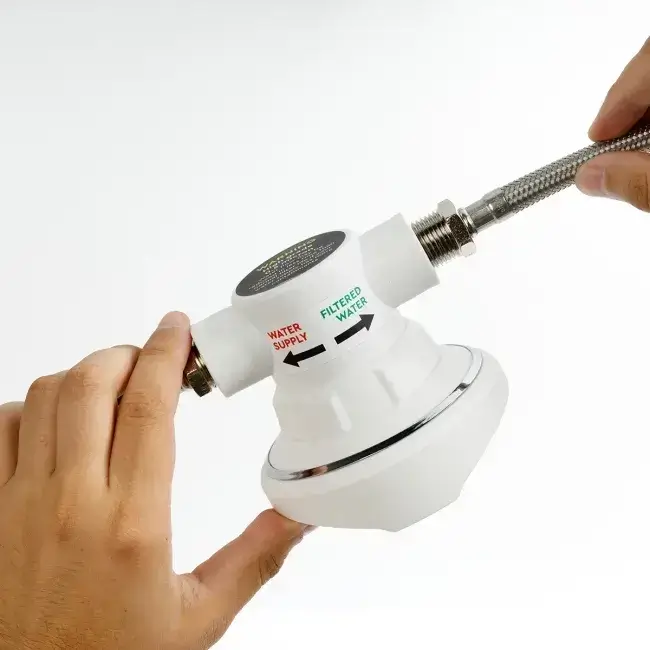 Sistem compact filtrare sub chiuvetă, Ecosoft JOI, microfiltrare 0.5 μm, 18000 L capacitate, debit 5 L/min