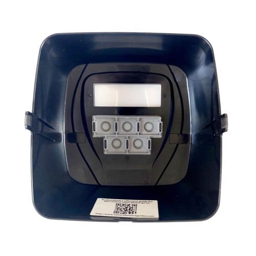 Capac frontal valva de comanda Clack WS1 CI, cod V3175CI-01, culoare neagra