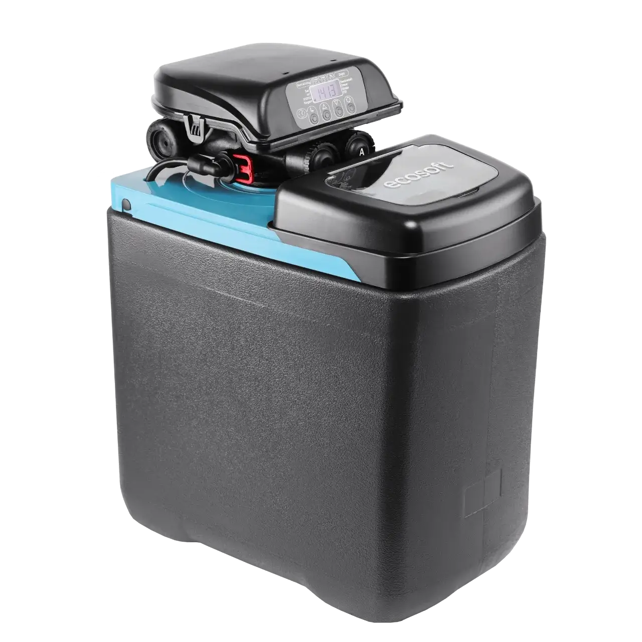 Statie compacta dedurizare, FILTRO Blue 150, valva Clack DV, 15 litri rasina, 54 cm inaltime, debit 1.5 m3/h, 2-4 persoane