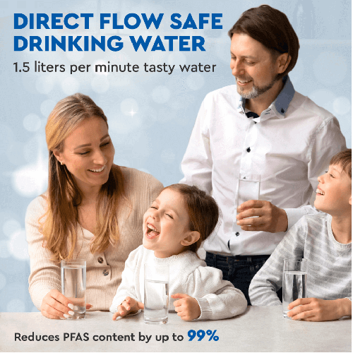 Osmoza inversa direct flow, Ecosoft Cross90 Balance, 1.5 litri/min, cartuse twist, membrana 600 GPD, remineralizare baterie smart cu indicator