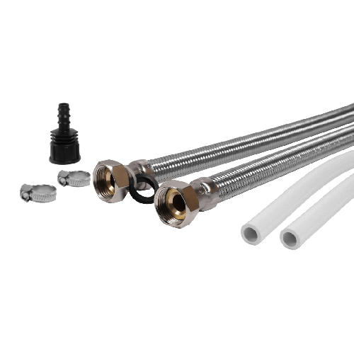 Kit de conectare dedurizator cu racord flexibil de 1