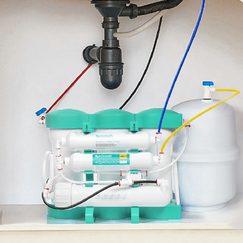 Osmoza inversa premium, Ecosoft AquaCalcium Mint, 6 stadii, eficienta ridicata, remineralizare cu calciu