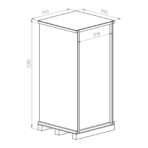 Automat de apa purificata, Aquabox RO, osmoza inversa, display afisare reclame, 250 l/h, 4 metode de plata si administrare de la distanta