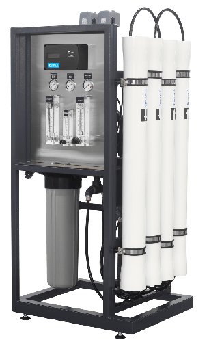 Osmoza inversa industriala, Ecosoft MO24000TP5, profesionala, 4 carcase pentru membrane de 4