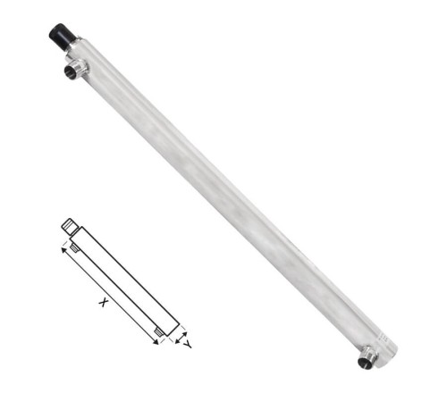 Sterilizator UV 65W, PureTECH UVC30A, debit 6 m3/h, conexiune 1 1/4