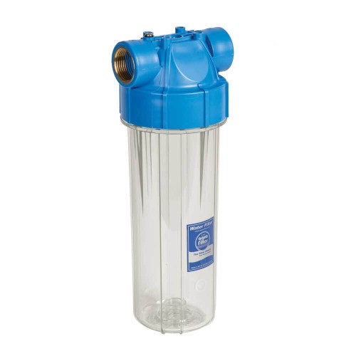Carcasa transparenta cu filet din alama de 1/2
