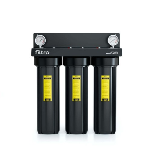 Set 3 carcase negre, FILTRO BIG BLACK 20
