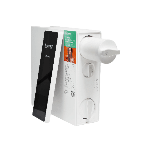 Osmoza inversa direct flow, Ecosoft Cross90, 1.5 litri/min, cartuse twist, membrana 600 GPD, baterie smart cu indicator