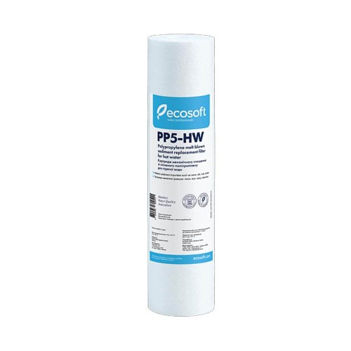 Cartus pentru apa calda, 5 micron, Ecosoft CPV2510HW, 80 grade, standard, 10