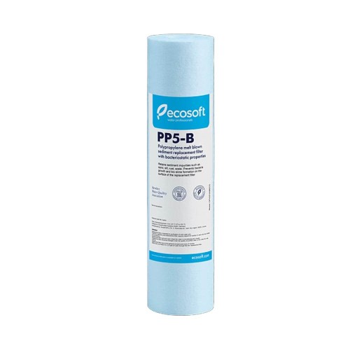 Cartus din polipropilena, bacteriostatic, 5 microni, Ecosoft CPV25105B, 10
