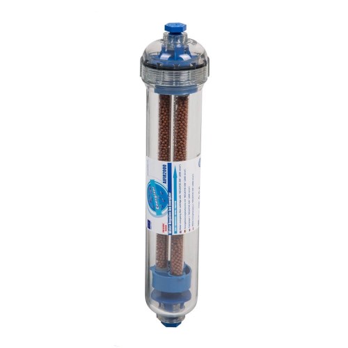 Filtru de ionizare si energizare cu bile bioceramice de turmalina (10.8