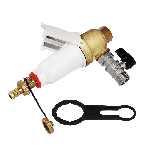 Filtru magnetic si cu sita metalica, DIMA BRASS, insertie din alama, conectare 3/4