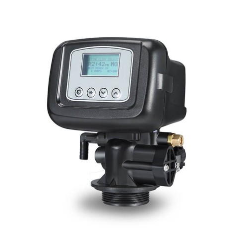 Valva de comanda, Hydro Premium, pentru dedurizator, regenerare volumetrica, conexiuni intrare-iesire 1