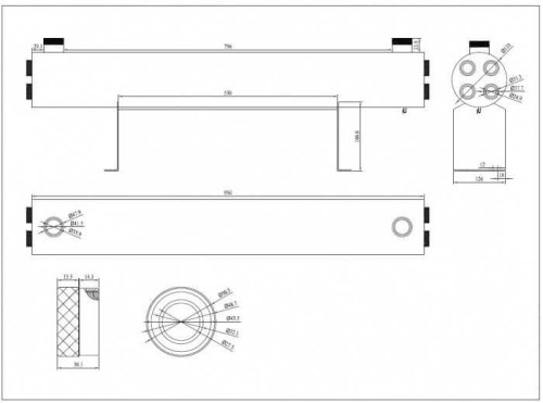 Sterilizator UV 220W, PureTECH UVC220A, debit 10 m3/h, conexiune 1.5