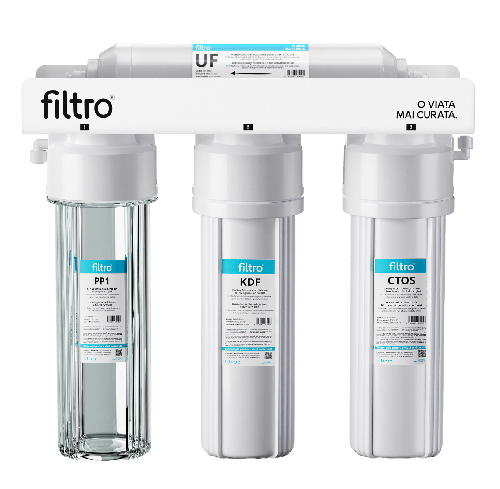 Sistem de ultrafiltrare, FILTRO Standard UF4, 4 stadii de filtrare, membrana ultracapilara de 0.01 microni