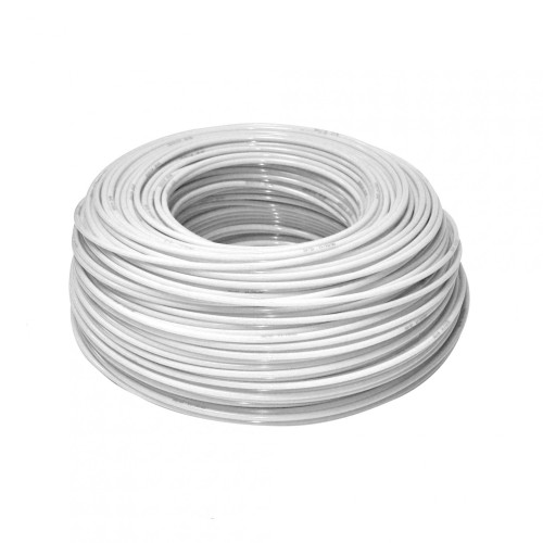 Furtun flexibil alb, 1/4" (6 mm), pentru filtrare apă și frigider side-by-side, din polipropilenă, pret la metru liniar