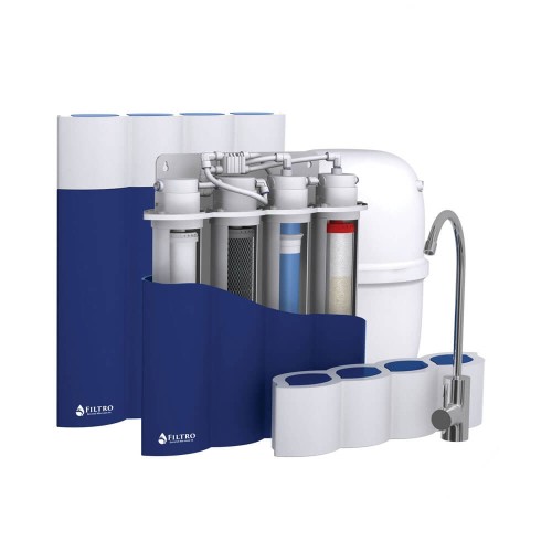 Osmoza inversa compacta, FILTRO OSMO 4MT, 4 stadii, sistem twist