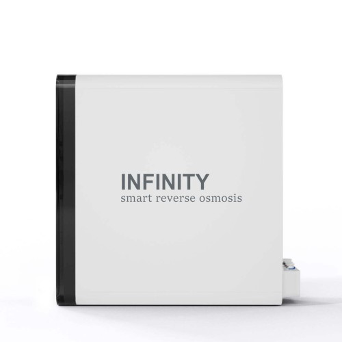 Зворотний осмос із прямим потоком, FILTRO INFINITY Connect+, висока продуктивність 600 GPD, без резервуара, підсилювальний насос, дисплей TDS, картриджі з системою «twist»