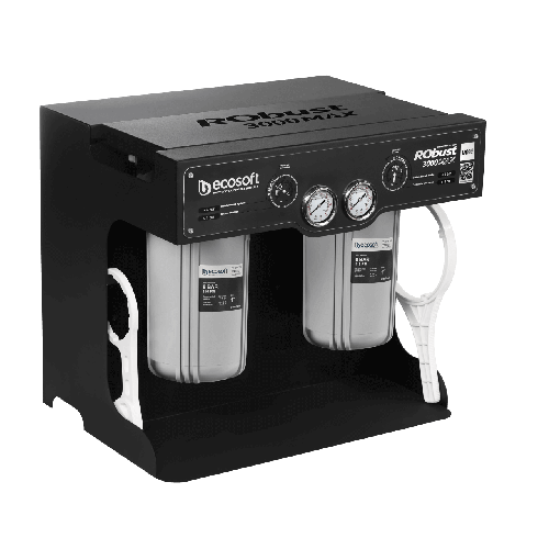 Osmoza inversa profesionala, Ecosoft ROBUST 3000MAX, 180 litri/ora, membrane de 2 x 500 GPD