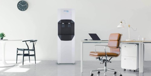 Dozator de apa, FILTRO Glaciar Columbia, 4 filtre integrate, osmoza inversa si lampa UV in bazin, alimentare directa de la retea cu kit inclus
