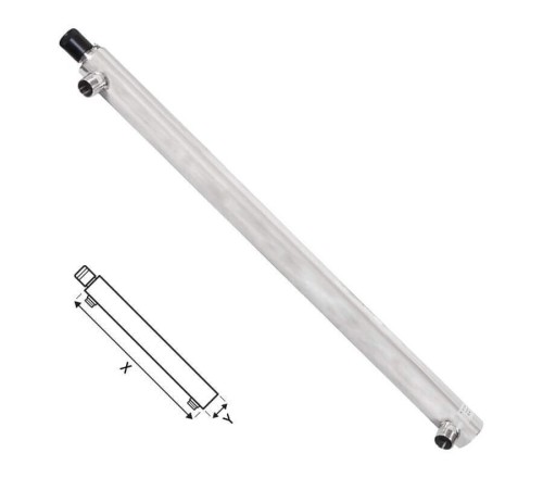 Sterilizator UV 55W, PureTECH UVC55A, debit 3 m3/h, conexiune 1