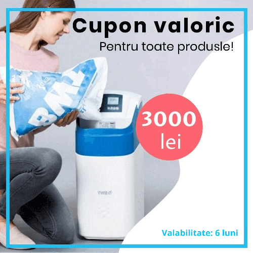 Cupon valoric de 3000 lei, valabil 6 luni, pentru comenzi online