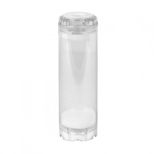 Carcasa goala transparenta pentru material filtrant, 10