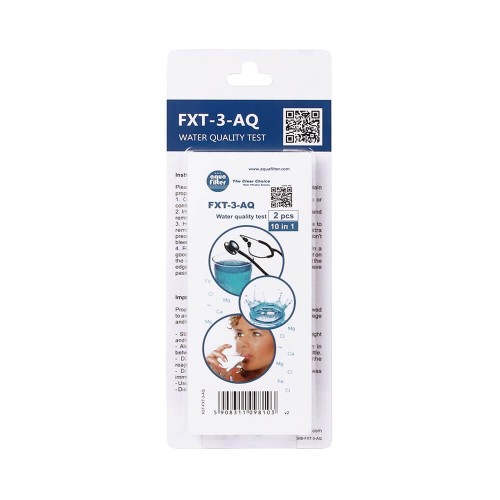 Set benzi 10 teste pentru apa: duritate, PH, alcalinitate, fier, duritate, clor, nitrati, nitriti