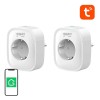 Pachet 2 prize smart cu WiFi, Gosund SP1, control din Tuya app, putere maxima 3860W, compatibil Alexa si Google Home