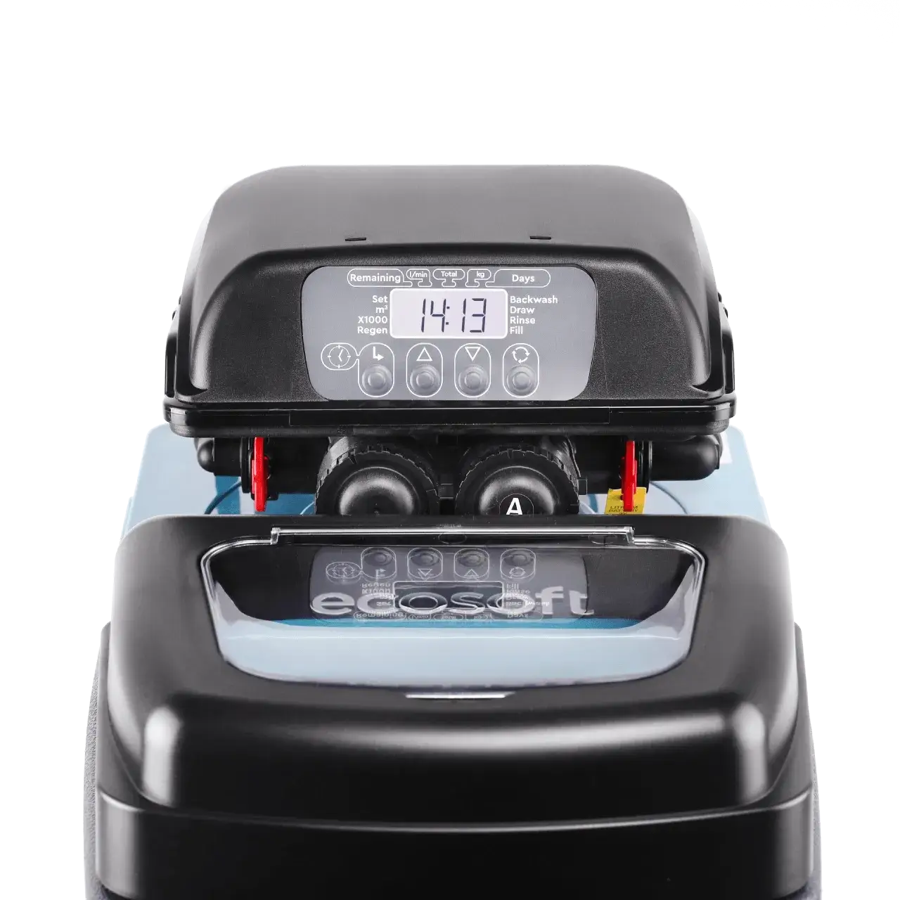 tatie compacta dedurizare, Ecosoft Core 110, valva Clack DV, 11 litri rasina, 47 cm inaltime, debit 1.2 m3/h, 1-3 persoane
