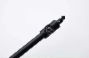 Baterie pliabila cu montare in perete, Premier Wall Black, extensibila 61 cm, culoare negru mat, robinet monocomanda pentru umplere oale