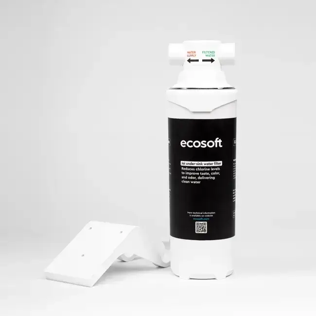 Sistem compact filtrare sub chiuvetă, Ecosoft JOI, microfiltrare 0.5 μm, 18000 L capacitate, debit 5 L/min