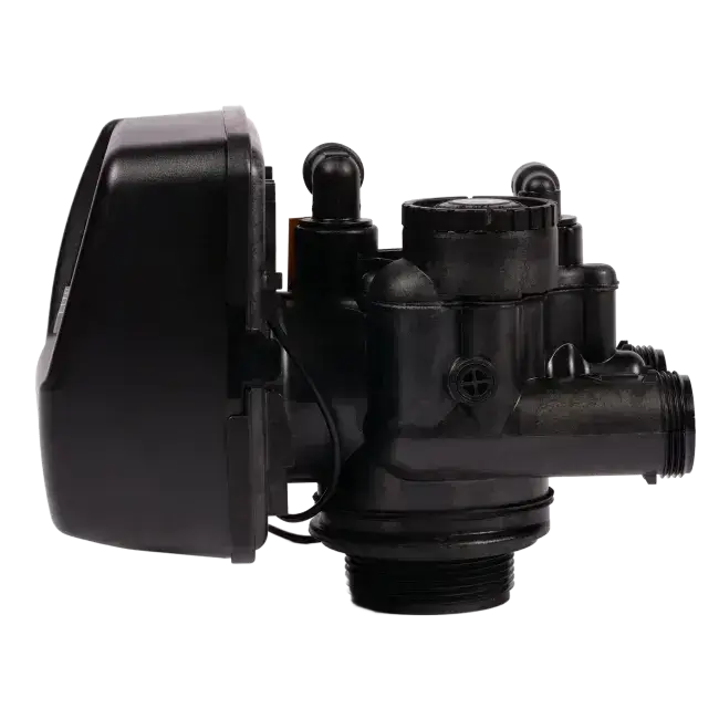 Stație dedurizare automată, Clack WS1 PROSOFT, rășină Ecolite S, valvă volumetrică premium, tank simplex 14x65, debit 5.0 m3/oră, 100 litri de rășină inclusă