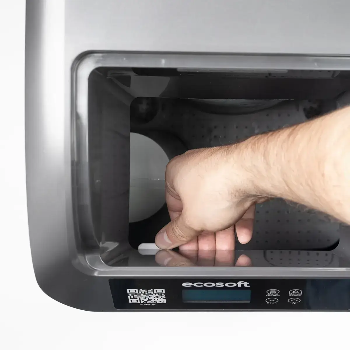 Dedurizator automat, Ecosoft CUBE 250, 25 litri de rasina, 2.5 m2/h debit nominal