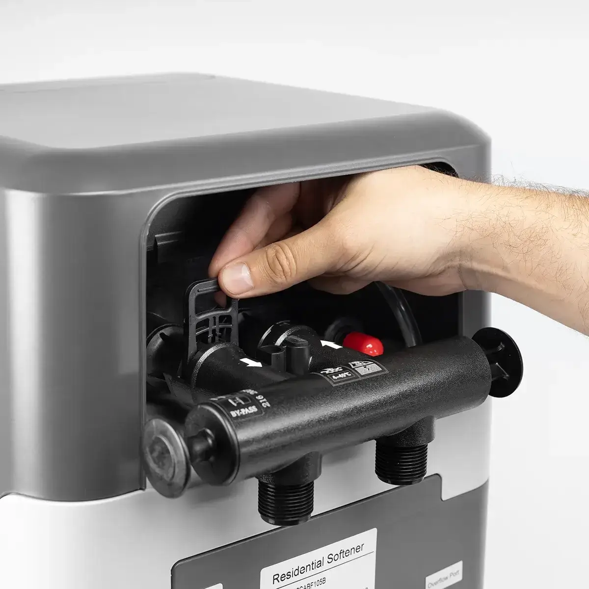 Dedurizator automat, Ecosoft CUBE 150, 15 litri de rasina, 2 m2/h debit nominal