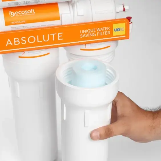 Osmoza inversa premium, Ecosoft Absolute, 75 GPD, 6 stadii, eficienta ridicata, remineralizare