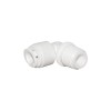 Conector L, 5/16″ furtun (8 mm) x 3/8″ filet exterior, cuplare cu mufa rapida pentru tub 8 mm