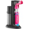 Butelie de rezerva SodaStream Quick, 425 grame CO2, aprox. 60 litri de sifon, culoare roz si supapa cu quick