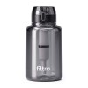 Recipient din tritan cu cartuș filtrant, TRITAN PURE 1000 CB, filtru cu carbune activat, BPA Free, 1000 ml, finisaj negru