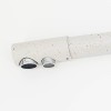 Baterie 3 căi cu flux separat apă filtrată, Premier Tall White Stone, finisaj gri mat design granit, apă rece caldă și purificată, montaj pe chiuvetă bucătărie, rezistentă la peste 500.000 de utilizări