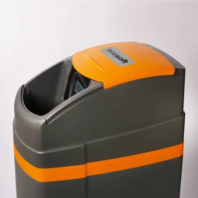 Statie dedurizare ecomix, Ecosoft Titanium Gold 370, 37 litri rasina Ecomix C, cabinet cu valva Clack WS1 CE