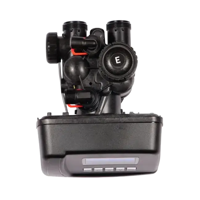 Stație dedurizare automată, Clack WS1 PROSOFT, rășină Ecolite S, valvă volumetrică premium, tank simplex 10x54, debit 2.5 m3/oră, 37 litri rasină inclusă