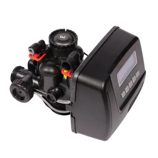 Stație dedurizare automată, Clack WS1 PROSOFT, rășină Ecolite S, valvă volumetrică premium, tank simplex 10x54, debit 2.5 m3/oră, 37 litri rasină inclusă