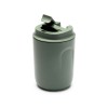 Cana termica din inox, FILTRO Thermo CUP, pereti dubli, capac practic cu filet, finisaj verde, volum 250 ml