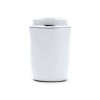 Cana termica din inox, FILTRO Thermo CUP, pereti dubli, capac practic cu filet, finisaj alb, volum 290 ml