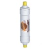 Filtru inline pentru dedurizare, cu stem pentru  conectori rapizi, 12
