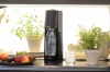 Aparat de sifon, SodaStream Terra Black, cu butelie de CO2 si sticla quick connect